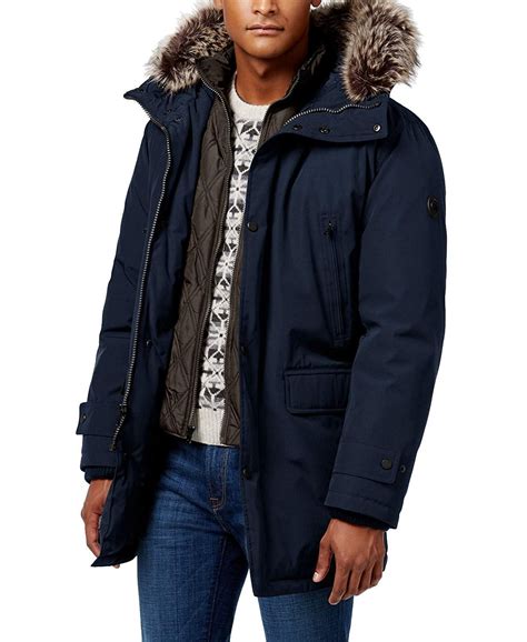 michael kors mens parka|michael kors parka winter coats.